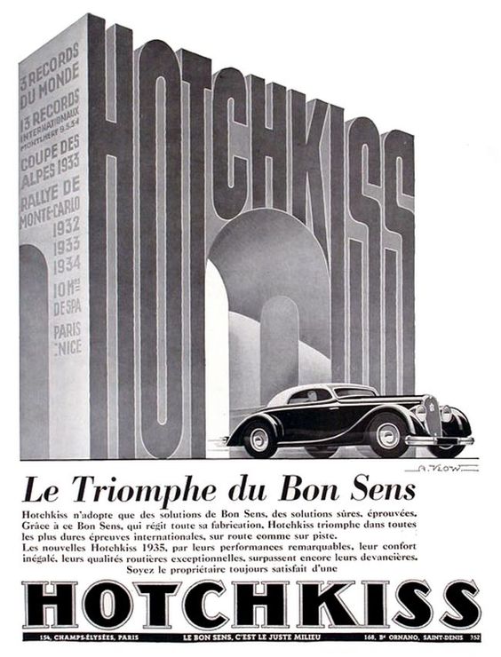 Hotchkiss Le triomph du Bon Sens poster