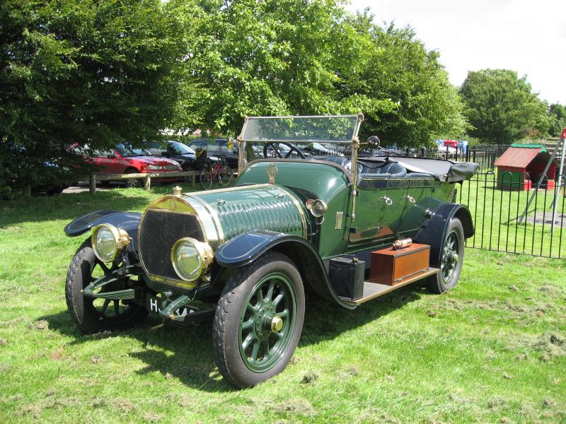 Hotchkiss Tourer (753758201) 4 cylinder 20-30 hp, 6 litre, restored with an ex-Rolls Royce Silver Ghost body. Car no 3386, engine no.88 a