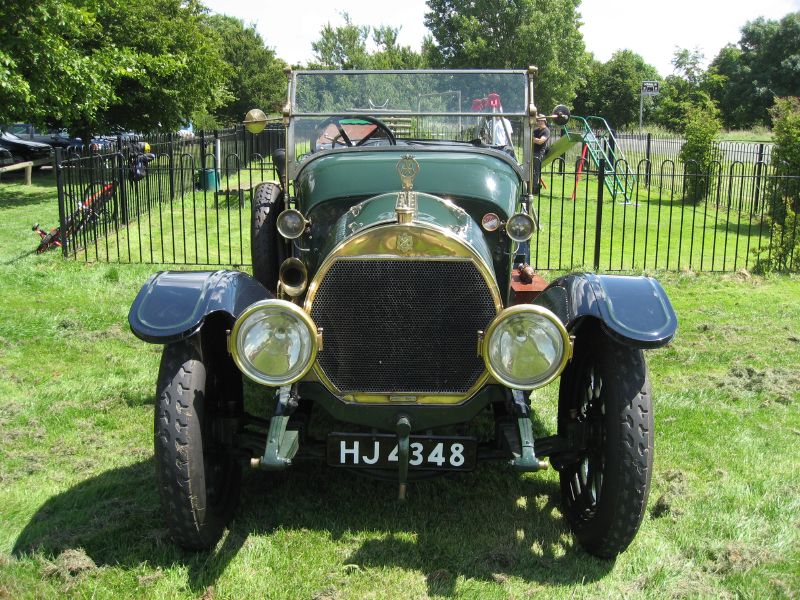Hotchkiss Tourer (753758201) 4 cylinder 20-30 hp, 6 litre, restored with an ex-Rolls Royce Silver Ghost body. Car no 3386, engine no.88 b