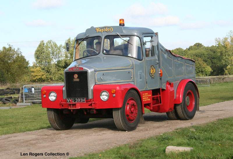 Scammell Highwayman. Rapidor. This model was very popular in the British heavy haulage industry. Rapidor