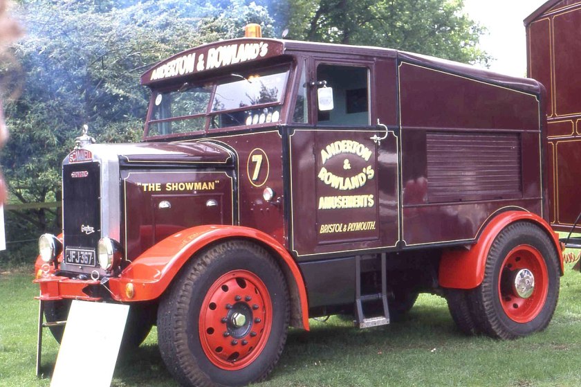 Scammell Showtrac JFJ 367 The Showman of Anderton