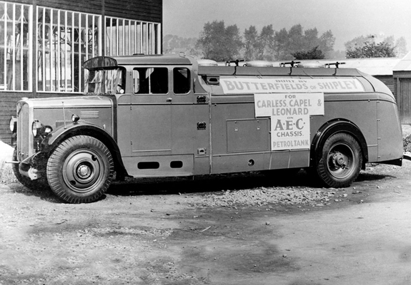 1931 Pictures of AEC Mandator Tanker 672 (1931–1932)