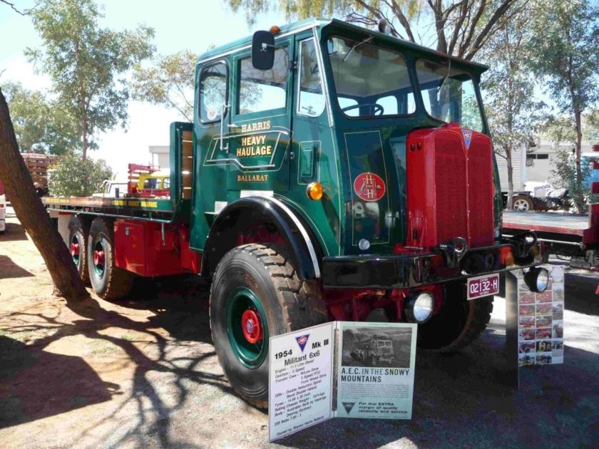 1954 Aec 1954 Mkiii 6X6 Militant With 113 Litre Diesel Engine Front Wheel Drive Owned By Warren Harris Vc