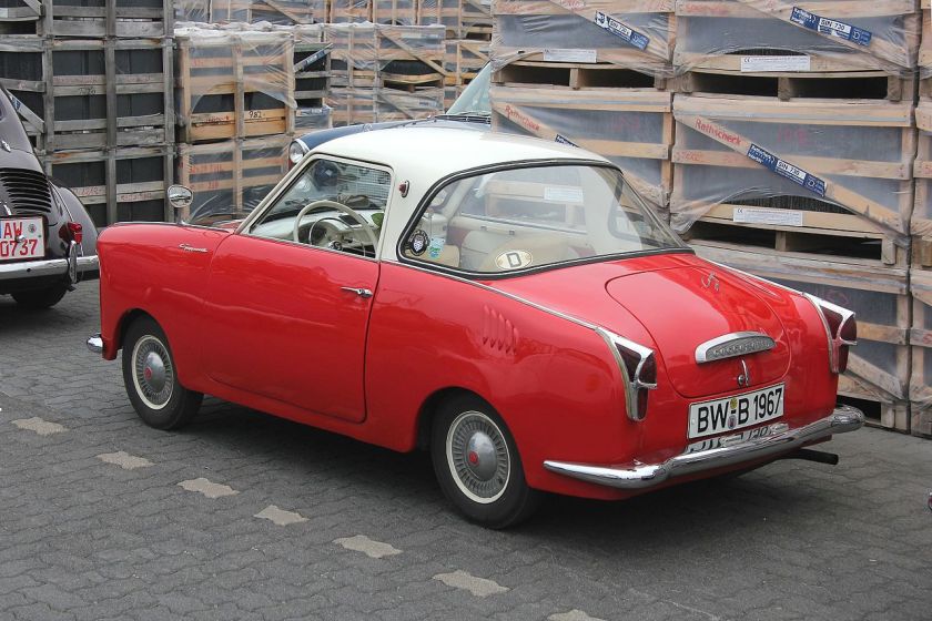 1958 Goggomobil Coupé back-side