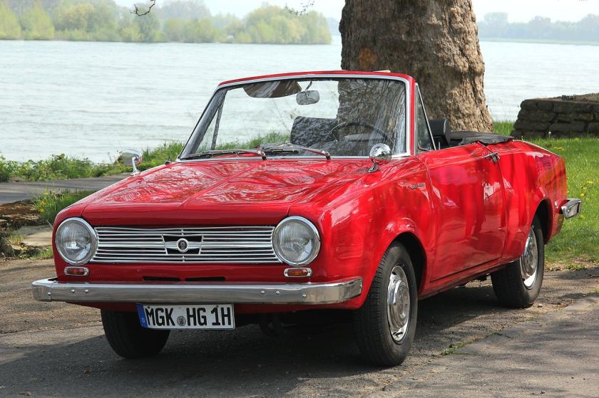 1964 Glas 1204 Cabrio red