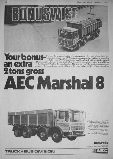 1965-1977 AEC » Marshal - Marshal 8 ( model TGM6 - TGM8 ) k