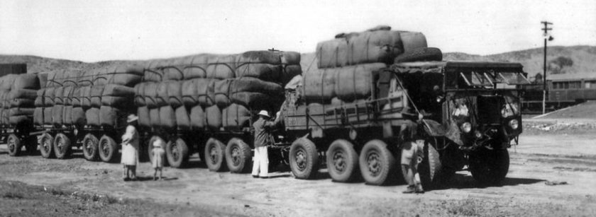 The Aec Arrives In Alice Springs With A Load Of Wool From Macdonald Downs This Is Possibly Its Last Load For The Government