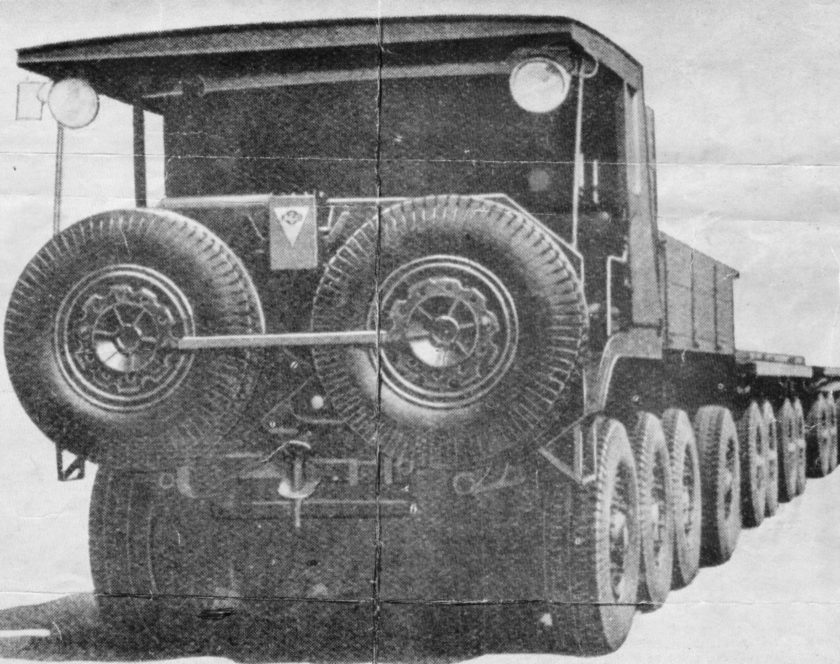 The Aec Roadtrain That Went To The Gold Coast Africa For Trialling
