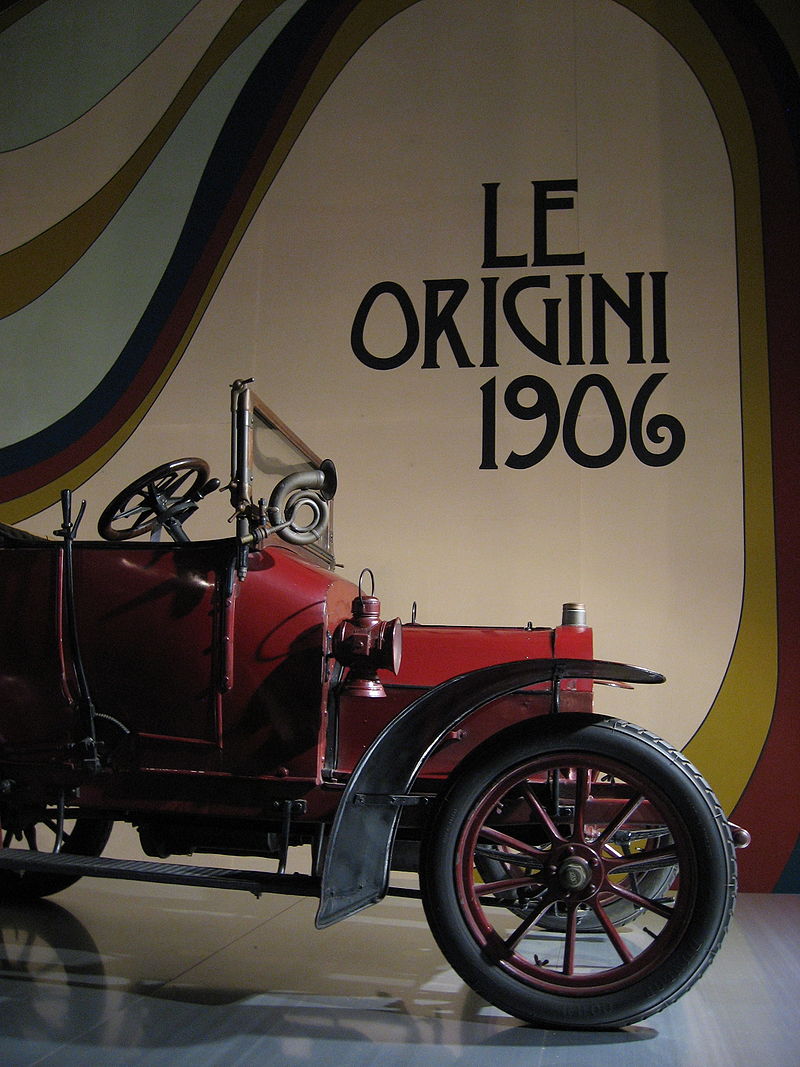 1906 Alfa romeo De 8-10 HP van Alfa's voorganger SAID
