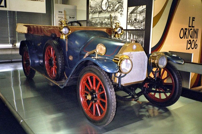 1910 Alfa 24 HP De allereerste Alfa Romeo