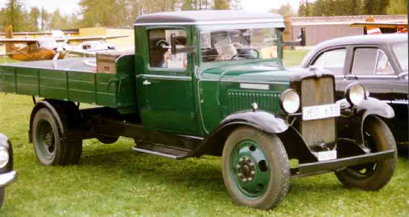 1932 Bedford Six WLG 2,5-ton Lastbil