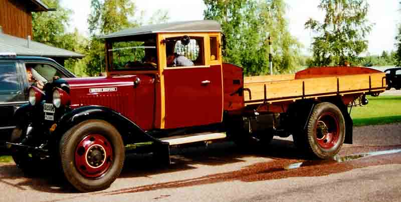 1933 Bedford WLB Lastbil
