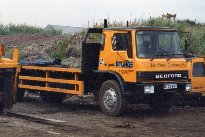 1986 Bedford TL with the 5.4 litre 105TD turbodiesel engine, belonging to haulage contractors J.K. Sturge Ltd