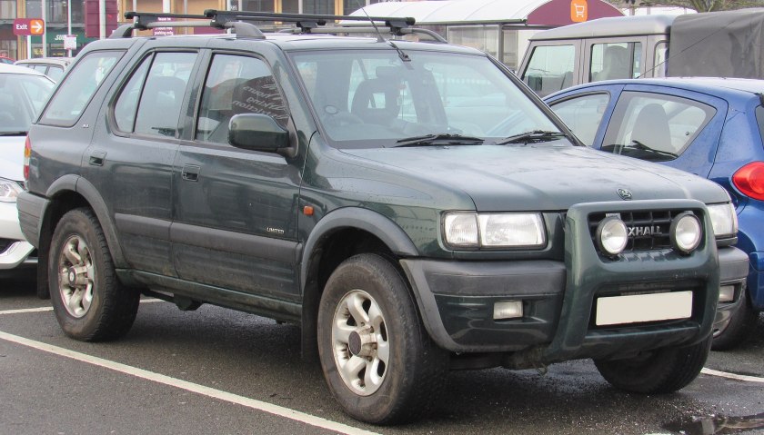 1999 Vauxhall Frontera Limited DTi Automatic 2.2 Front