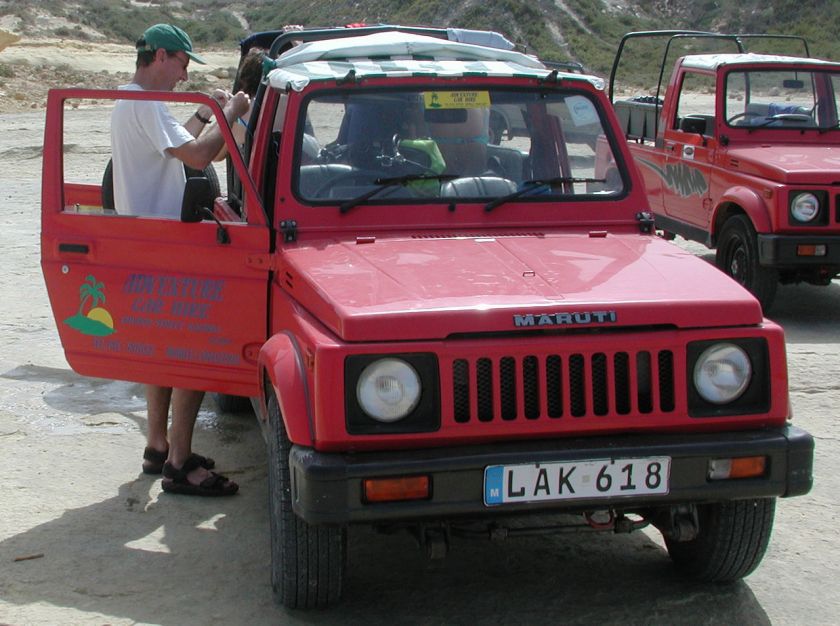 2001 Maruti Gypsy vehicles in Gozo, Malta