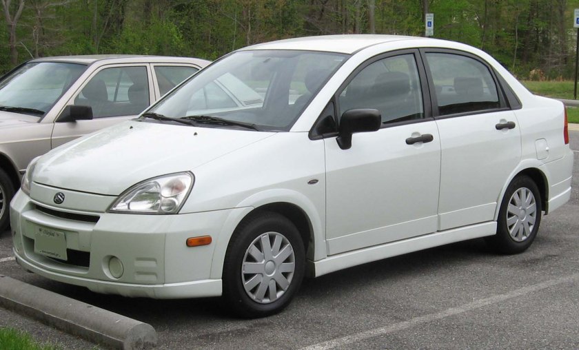 2002–2004 Suzuki Aerio Sedan