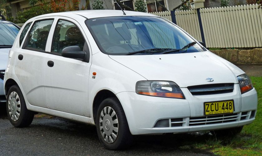 2004 Daewoo Kalos five-door (T200) (2003-2004)