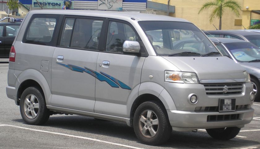 2008 first generation Suzuki APV, in Serdang, Selangor, Malaysia
