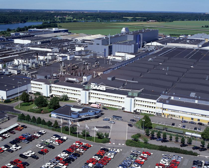 2009 Saab Automobile AB main production facilities in Trollhattan, Sweden