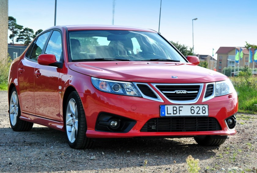 2012 Revised version and facelifted Saab 9-3 Griffin (Saloon)