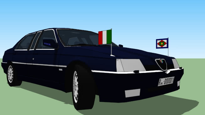Alfa Romeo 164 presidential limousine (Italy)