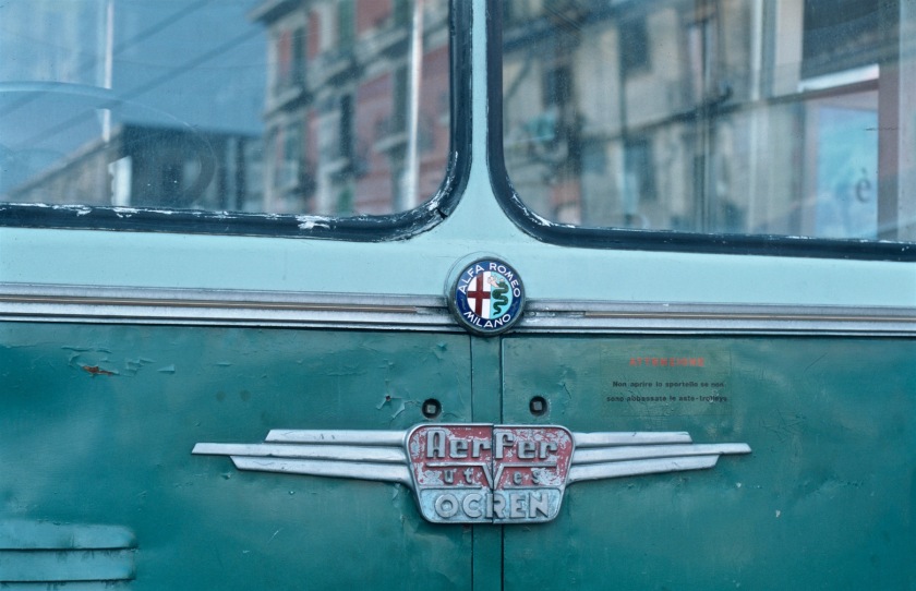 Alfa Romeo-Aerfer-OCREN trolleybus of CTP Napoli
