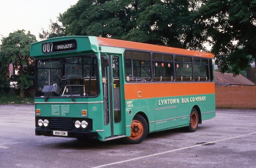 Bedford YMQ-S, WNH51W, Lyntown Bus Co