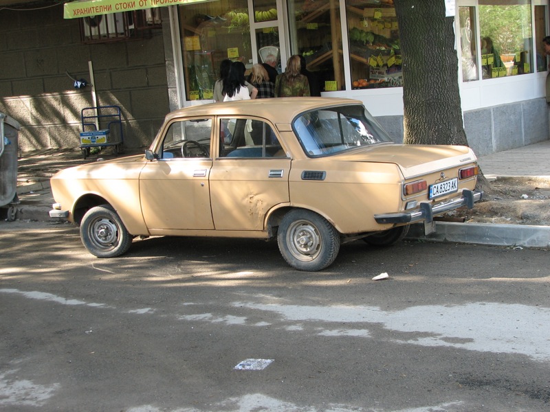 Moskvich 2138 in Sofia, Bulgaria